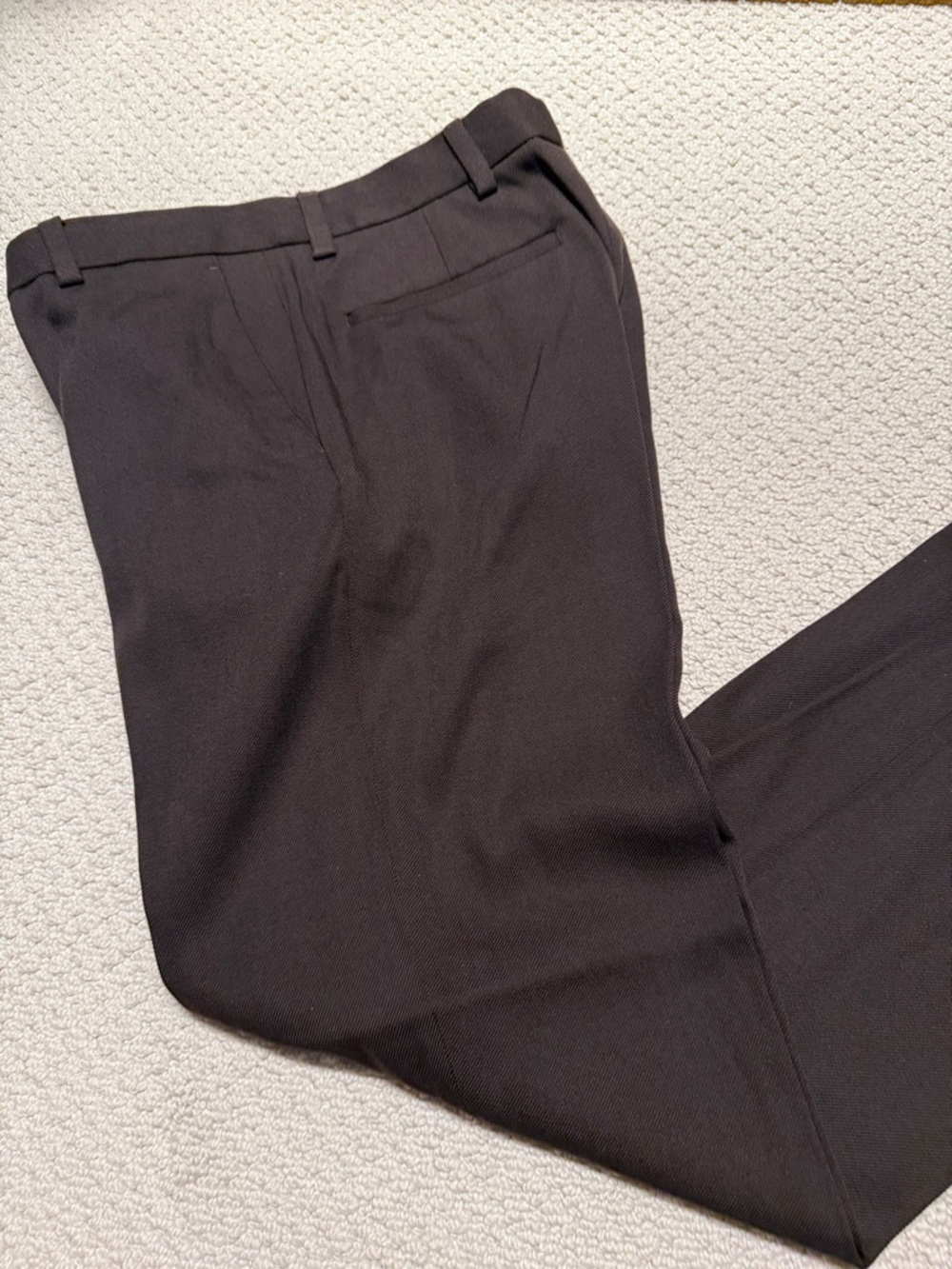 Classic Black Dress Pants - Straight Leg 32z29
